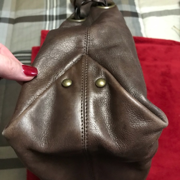 Kooba brown leather shoulder bag - Picture 4 of 8